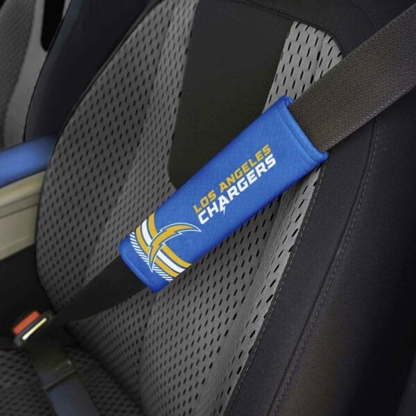 Los Angeles Chargers Team Color Rally Seatbelt Pad - 2 Pieces