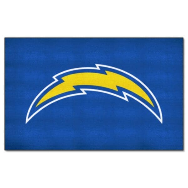 Los Angeles Chargers Ulti Mat Rug 5ft. x 8ft 1 scaled