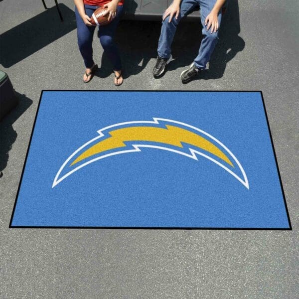 Los Angeles Chargers Ulti-Mat Rug - 5ft. x 8ft.