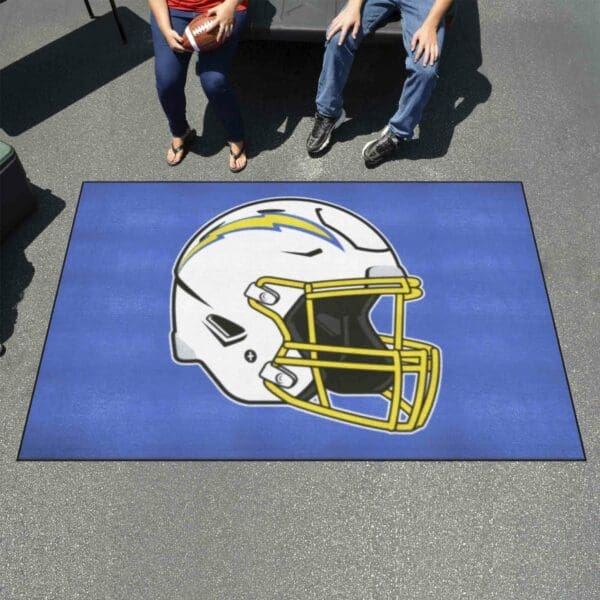 Los Angeles Chargers Ulti-Mat Rug - 5ft. x 8ft.