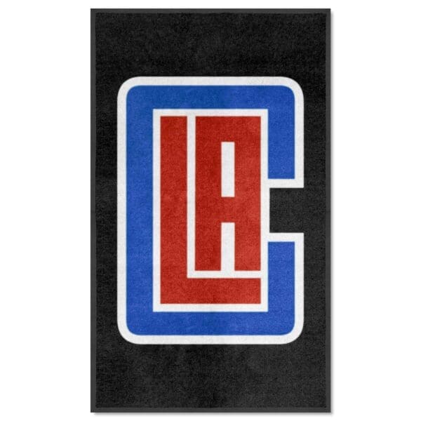Los Angeles Clippers 3X5 High Traffic Mat with Durable Rubber Backing Portrait Orientation 9920 1 scaled