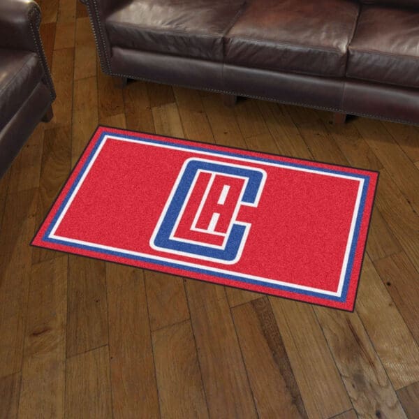 Los Angeles Clippers 3ft. x 5ft. Plush Area Rug-19839