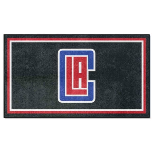 Los Angeles Clippers 3ft. x 5ft. Plush Area Rug 36972 1 scaled