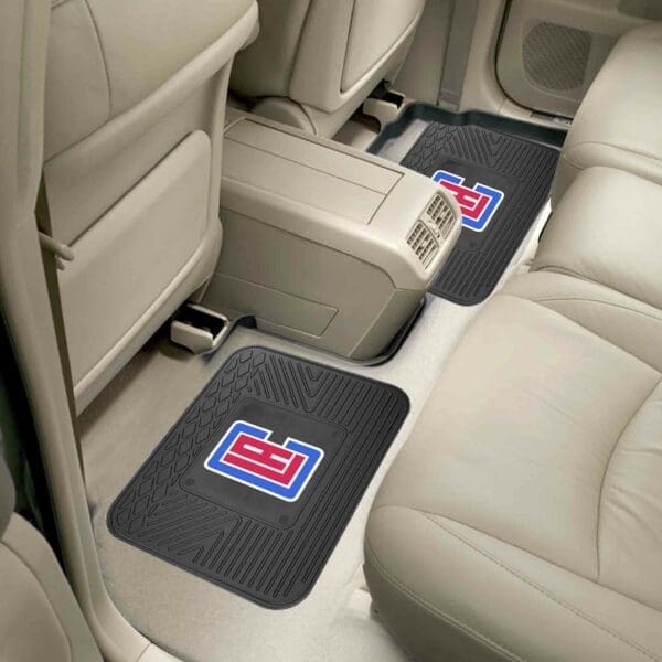 Los Angeles Clippers Back Seat Car Utility Mats - 2 Piece Set-12374