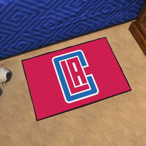Los Angeles Clippers Starter Mat Accent Rug - 19in. x 30in.-11910