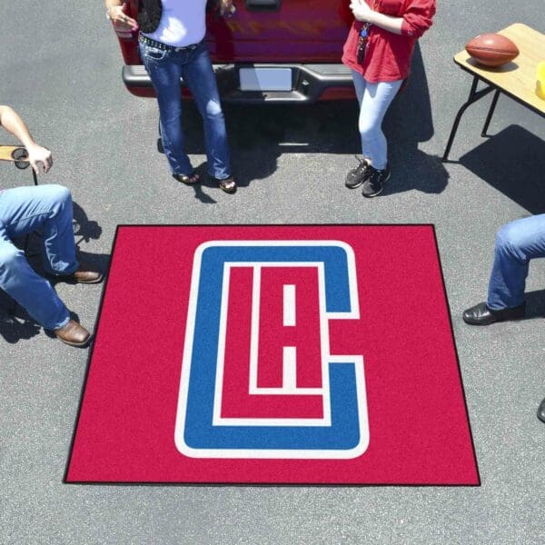 Los Angeles Clippers Tailgater Rug - 5ft. x 6ft.-19447