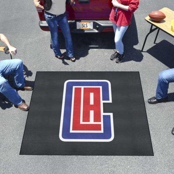 Los Angeles Clippers Tailgater Rug - 5ft. x 6ft.-36979