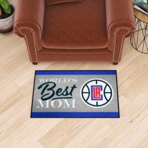 Los Angeles Clippers World's Best Mom Starter Mat Accent Rug - 19in. x 30in.-34181