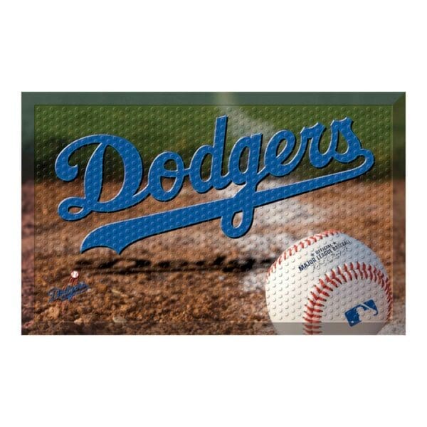 Los Angeles Dodgers Rubber Scraper Door Mat 1 scaled