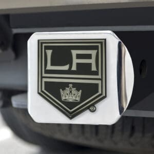 Los Angeles Kings Chrome Metal Hitch Cover with Chrome Metal 3D Emblem-17160