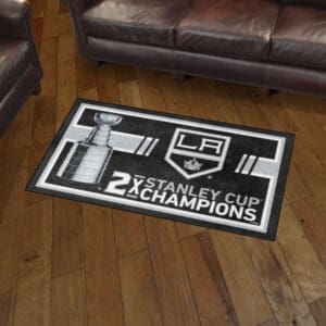 Los Angeles Kings Dynasty 3ft. x 5ft. Plush Area Rug-34318