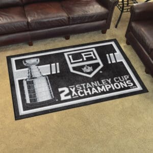 Los Angeles Kings Dynasty 4ft. x 6ft. Plush Area Rug-34319