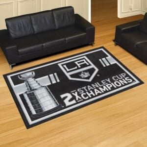 Los Angeles Kings Dynasty 5ft. x 8ft. Plush Area Rug-34320