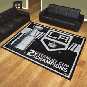 Los Angeles Kings Dynasty 8ft. x 10ft. Plush Area Rug-34321