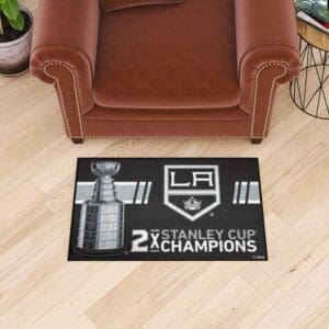 Los Angeles Kings Dynasty Starter Mat Accent Rug - 19in. x 30in.-34291