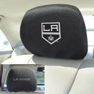 Los Angeles Kings Embroidered Head Rest Cover Set - 2 Pieces-17164