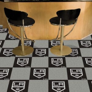 Los Angeles Kings Team Carpet Tiles - 45 Sq Ft.-10680