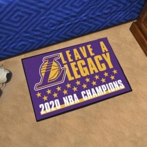 Los Angeles Lakers 2020 NBA Champions Starter Mat Accent Rug - 19in. x 30in.-27038