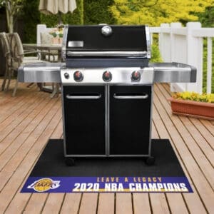 Los Angeles Lakers 2020 NBA Champions Vinyl Grill Mat - 26in. x 42in.-27046