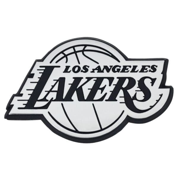 Los Angeles Lakers 3D Chrome Metal Emblem 14797 1