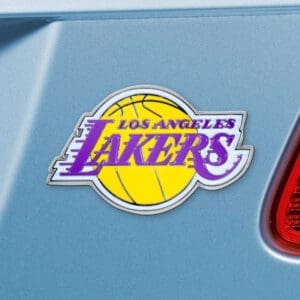 Los Angeles Lakers 3D Color Metal Emblem-22222