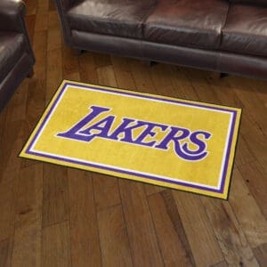 Los Angeles Lakers 3ft. x 5ft. Plush Area Rug-36981