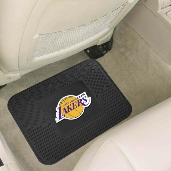 Los Angeles Lakers Back Seat Car Utility Mat - 14in. x 17in.-10017
