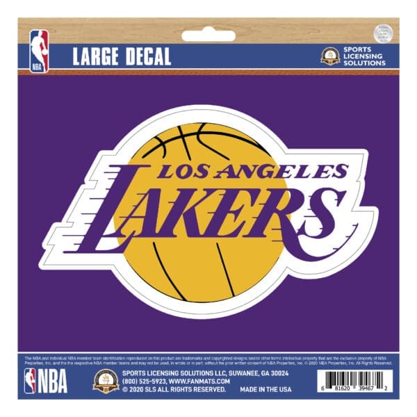 Los Angeles Lakers Large Decal Sticker 63231 1