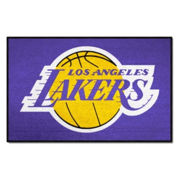 Los Angeles Lakers Starter Mat Accent Rug 19in. x 30in. 11911 1 scaled