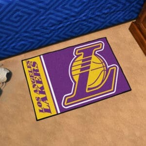 Los Angeles Lakers Starter Mat Accent Rug - 19in. x 30in.-17915