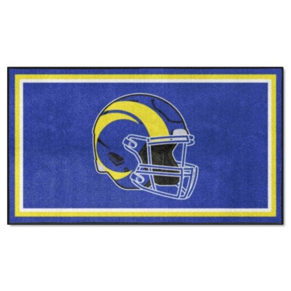 Los Angeles Rams 3ft. x 5ft. Plush Area Rug 1 1 scaled