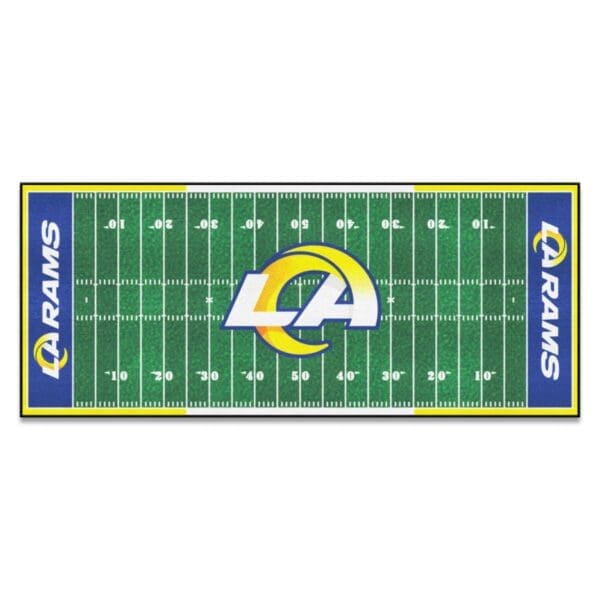 Los Angeles Rams Field Runner Mat 30in. x 72in 1 scaled