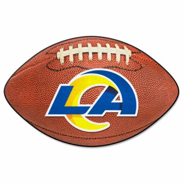 Los Angeles Rams Football Rug 20.5in. x 32.5in 1 scaled