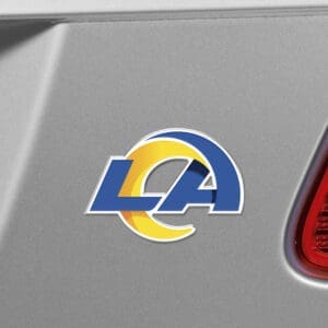 Los Angeles Rams Heavy Duty Aluminum Embossed Color Emblem
