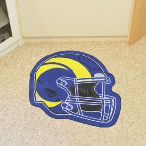 Los Angeles Rams Mascot Helmet Rug