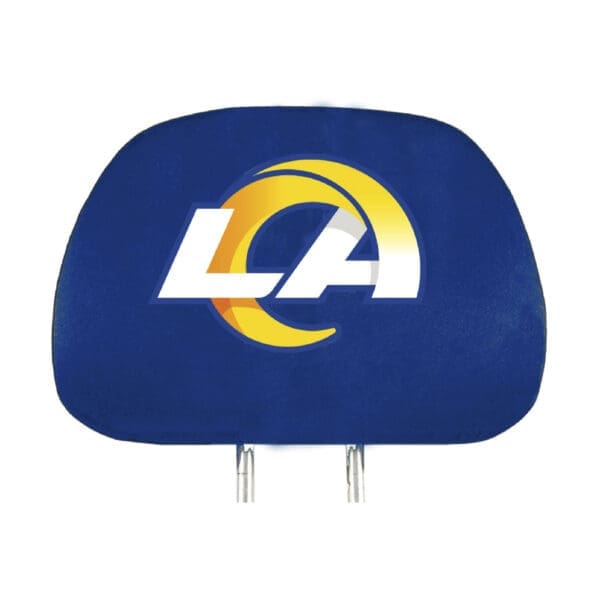 Los Angeles Rams Printed Head Rest Cover Set 2 Pieces 1