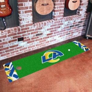Los Angeles Rams Putting Green Mat - 1.5ft. x 6ft.