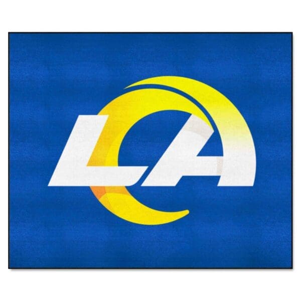 Los Angeles Rams Tailgater Rug 5ft. x 6ft 1 scaled