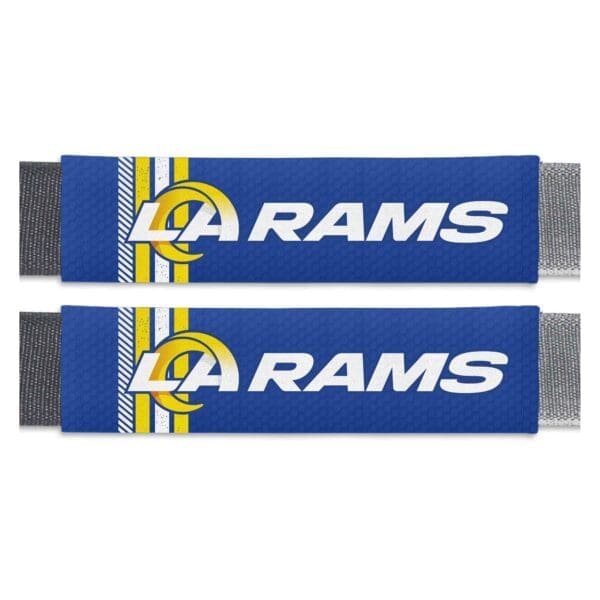 Los Angeles Rams Team Color Rally Seatbelt Pad 2 Pieces 1 scaled