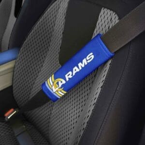 Los Angeles Rams Team Color Rally Seatbelt Pad - 2 Pieces