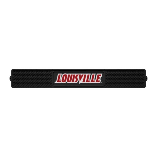 Louisville Cardinals Bar Drink Mat 3.25in. x 24in 1 scaled