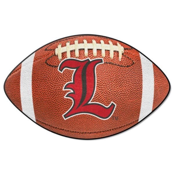 Louisville Cardinals Football Rug 20.5in. x 32.5in 1 1 scaled