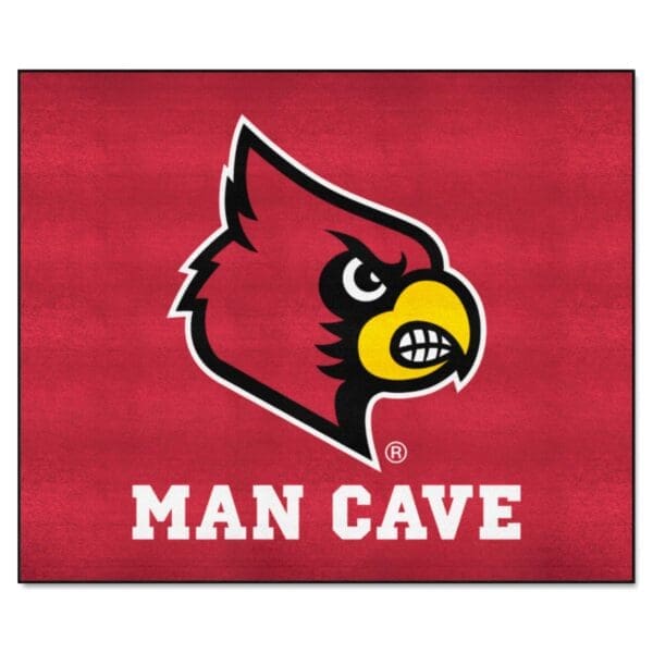 Louisville Cardinals Man Cave Tailgater Rug 5ft. x 6ft 1 scaled