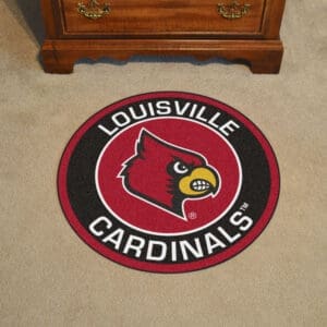 Louisville Cardinals Roundel Rug - 27in. Diameter