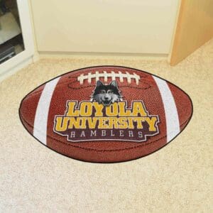 Loyola Chicago Ramblers Football Rug - 20.5in. x 32.5in.