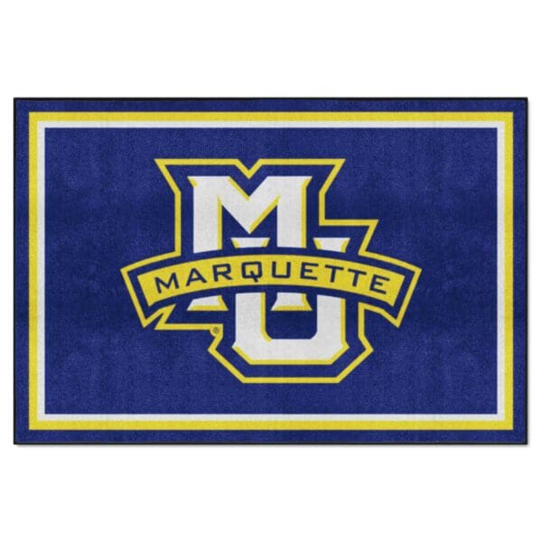 Marquette Golden Eagles 5ft. x 8 ft. Plush Area Rug 1 scaled