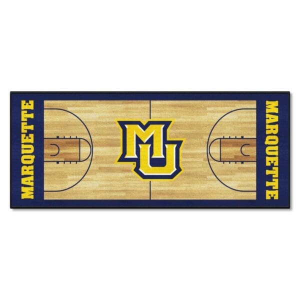 Marquette Golden Eagles Court Runner Rug 30in. x 72in 1 scaled