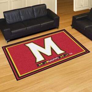 Maryland Terrapins 5ft. x 8 ft. Plush Area Rug