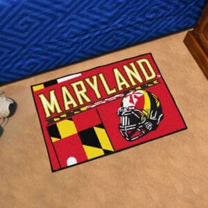 Maryland Terrapins Starter Mat Accent Rug - 19in. x 30in.