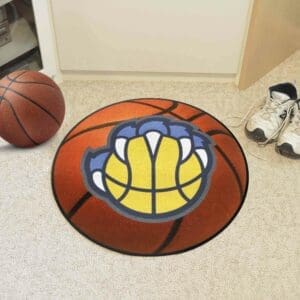 Memphis Grizzlies Basketball Rug - 27in. Diameter-36995